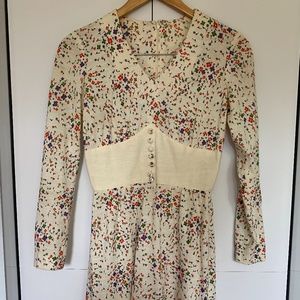Vintage Floral Dress